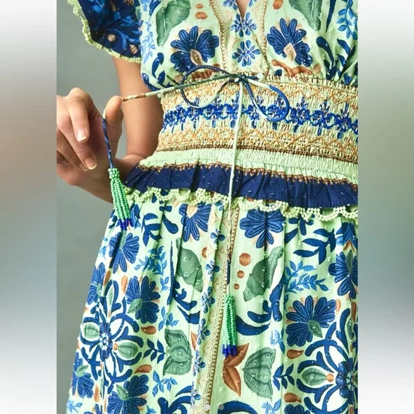 HP NWT Farm Rio Ocean Tapestry Suzani Maxi Dress is available for  purchase on au PAY Market - Imported Goods Online Store Co.Ltd. | au PAY  Market - Online Shopping Site